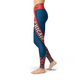 Women's Leggings Beverly Chicago Baseball Leggings Activewear Yoga Leggings Made in the USA