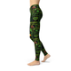 Women's Leggings Jean Happy St Patricks Leggings  Activewear Yoga Leggings Made in the USA