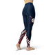 Women's Leggings Beverly Bronx Baseball Leggings Activewear Yoga Leggings Made in the USA