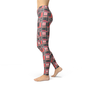 Jean Valentine Patchwork Leggings