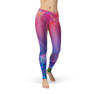 Women's Leggings Avery Bright Colors Activewear Yoga Leggings Made in the USA