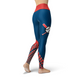 Women's Leggings Beverly Chicago Baseball Leggings Activewear Yoga Leggings Made in the USA