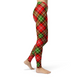 Jean Red Green Plaid Leggings