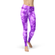 Jean Purple Batik Leggings