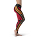 Women's Leggings Beverly Calgary Hockey Leggings Activewear Yoga Leggings Made in the USA