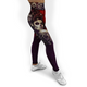 Women's Leggings Jean Female Sugar Skull Legging Activewear Yoga Leggings Made in the USA