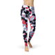 Jean Red White Camo Leggings