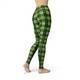 Women's Leggings Jean Clover Patchwork Leggings  Activewear Yoga Leggings Made in the USA