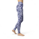 Women's Leggings Jean Blue Snake Skin Leggings  Activewear Yoga Leggings Made in the USA