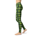 Women's Leggings Jean Clover Patchwork Leggings  Activewear Yoga Leggings Made in the USA