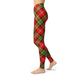 Jean Red Green Plaid Leggings