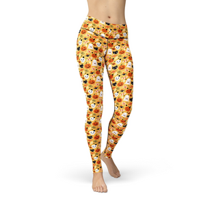 Women's Leggings Jean Happyween Leggings Activewear Yoga Leggings Made in the USA