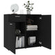 Sideboard Black 31.5"x14.1"x29.5" Chipboard