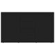 Sideboard Black 47.2"x14.2"x27.2" Chipboard