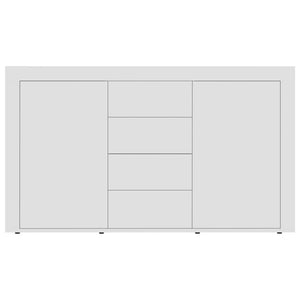 Sideboard White 47.2"x14.2"x27.2" Chipboard