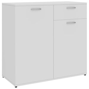 Sideboard White 31.5"x14.1"x29.5" Chipboard