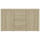Sideboard Sonoma Oak 47.2"x14.2"x27.2" Chipboard