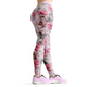 Women's Leggings Beverly Pink Kittens & Flowers Leggings Activewear Yoga Leggings Made in the USA